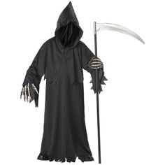 Костюм Беспощадный жнец детский California Costumes XL (12-14 лет) (Туника с капюшоном и маской на лицо, перчатки)