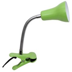 Рабочая лампа настольная Inspire Salta на прищепке, цвет фисташковый