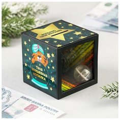 Зимнее волшебство Копилка "Твоя волшебная копилка", 7х7см
