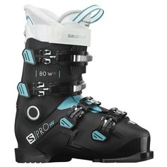 Горнолыжные ботинки Salomon S/Pro HV 80 W Black/Scuba Blue (20/21) (22.5)