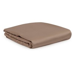 Простыня из египетского хлопка Essential, бежевая, 180х270 см Tkano