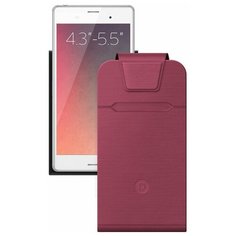 Флип-чехол универсальный Deppa Flip Fold M красный