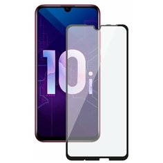 Защитное стекло Deppa 2,5D Full Glue для Honor 10i (2019), 0.3 мм, черная рамка
