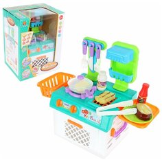 Кухня Veld co 82121 с плитой, еда меняет цвет