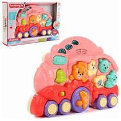 Игровой развивающий центр Veld co 103578 "Веселый паровозик" со светом и звуком