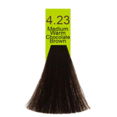 Macadamia Oil Cream Color, 4.23 Medium Warm Chocolate Brown, 100 мл