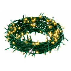 Уличная светодиодная гирлянда новогодняя Christmas Light морозостойкая, влагозащита, 50 м, теплый белый, FLASH холодный белый