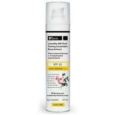 Ламеллярный флюид SPF-30 c тонирующими церамидами BTpeel, 50мл