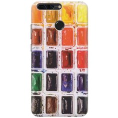 Силиконовый чехол на Sony Xperia L1 / Сони Иксперия Л1 с принтом "Палитра красок" Gosso