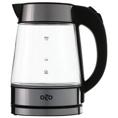 Чайник Olto KE-1730, черный/нержавеющая сталь