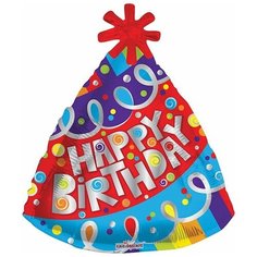Конвер Шарик воздушный С Днем Рождения Колпачок Conver