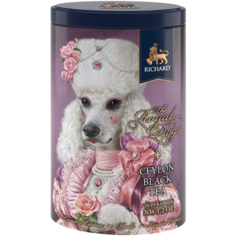Чай Richard "Royal Dogs. Poodle", классический черный чай в пирамидках, 20 пирамидок