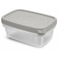 Контейнер для продуктов "Романо" набор 3 шт.1,6 л светло-серый Martika