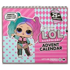 Кукла- сюрприз L. O. L. Surprise Advent Calendar with Limited Edition Doll and 25+ Surprises, 567165 LOL