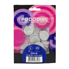 Staleks Pro, Сменные файлы – спонжи для педикюрного диска PODODISC STALEKS PRO L (25 шт)
