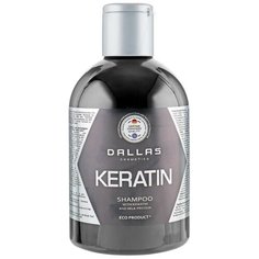 Dallas, Шампунь KERATIN с кератином и молочным протеином, 1000 мл