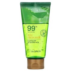 Гель с алоэ универсальный увлажняющий THE SAEM JEJU FRESH ALOE SOOTHING GEL 99% TUBE, 300МЛ.