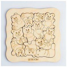 Пазл- раскраска «Мишки - малышки Smile Decor