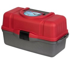 Ящик рыболова трехполочный красный (0) T- HS- FB3- G Helios