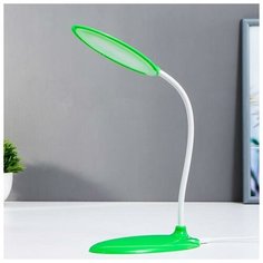 Настольная лампа 16479/1GR 12хLED 2Вт USB зеленый 5500513 Risalux