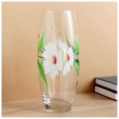 Ваза "Утро" овал d-7,5см; 10х26 см 878187 Сима ленд