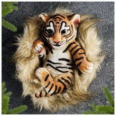 Хорошие сувениры Копилка "Тигренок в корзине" 20х15х11см