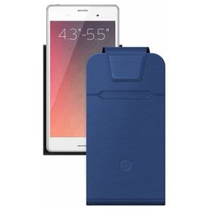 Флип-чехол универсальный Deppa Flip Fold M синий