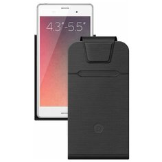 Чехол Deppa Flip Fold M для смартфонов 4.3-5.5, черный