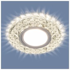 Встраиваемый точечный светильник с LED подсветкой Elektrostandard 2234 MR16 CL прозрачный