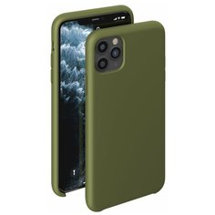Чехол Deppa Liquid Silicone Case для Apple iPhone 11 Pro Max, оливковый