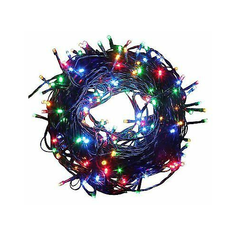 Уличная светодиодная гирлянда новогодняя Christmas Light морозостойкая, влагозащита, 30 м, разноцветная мульти, FLASH