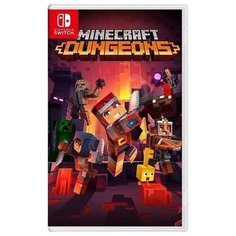 Игра для Nintendo Switch Minecraft Dungeons, русские субтитры Microsoft