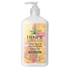 Молочко для тела увлажняющее Розовый лимон и мимоза HEMPZ / Pink citron & mimosa flower 500 ml