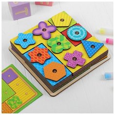 Головоломка "Логическая геометрия" Лесная мастерская