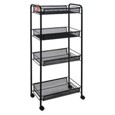 Этажерка "Ладья 24К" ЗМИ Э342 (Черный)