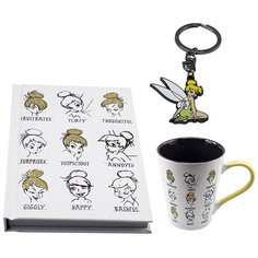 Набор подарочный Disney Tinker Bell Кружка 250ml+Брелок+Записная книжка A6 ABYPCK168