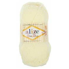 Пряжа ALIZE "Baby Best", 240 м*100 г, 62 молочная