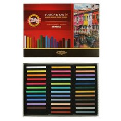 Koh-I-Noor Пастель сухая художественная 36 цветов, Soft Koh-I-Noor TOISON D`OR 8585