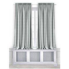 Комплект портьер T&I "Велюр Silver" Ш130хВ180см.