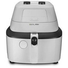 Аэрофритюрница DeLonghi FH 2101.W IdealFry серебристый/черный