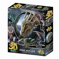 Стерео пазл PRIME 3D КоллажДраконы 32563