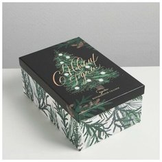 Дарите Счастье Коробка подарочная «С новым годом», 28 ? 18.5 ? 11.5 см