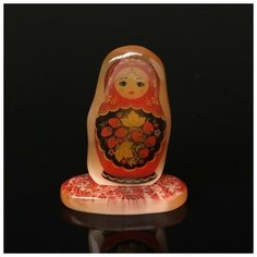 Сувенир на подставке"Матрёшка № 9", селенит 6754101 Сима ленд