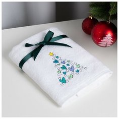 Этель Полотенце подарочное Этель "Елка" 50*90 см, 100% хл, 340 гр/м2