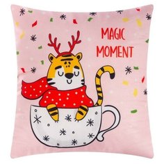 Этель Подушка Этель "Magic moment", 40х40 см, велюр