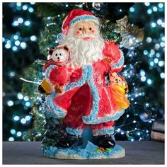 Хорошие сувениры Фигурка "Дед Мороз" красный 53х32см