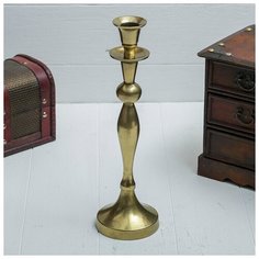 Подсвечник "Версаль" на 1 свечу 9х9х28 см 2358537 Сима ленд