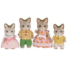 Фигурки Sylvanian Families Семья полосатых кошек 5180