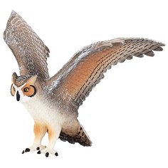 Фигурка Mojo Woodland Виргинский филин 387284, 6 см