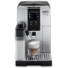 Кофемашина DeLonghi Dinamica ECAM 370.85, серебристый/черный
